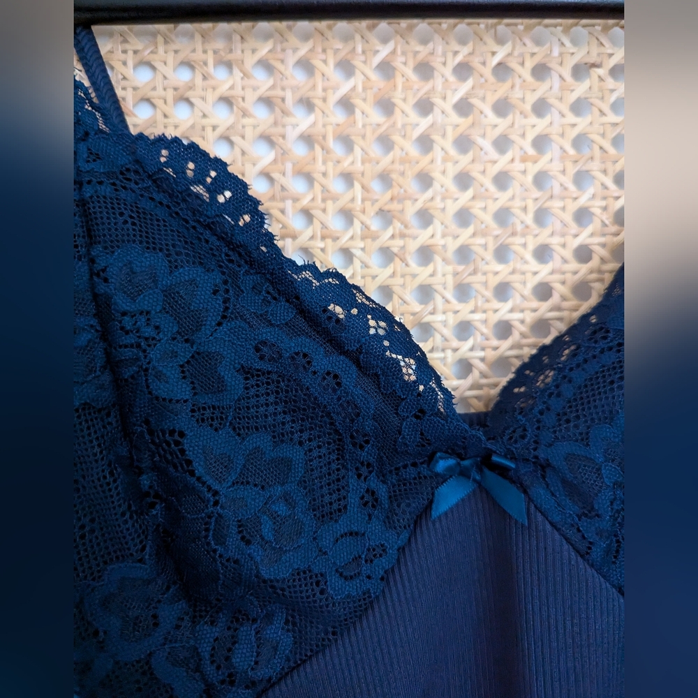 Shein Lace Ruched Cami Tank - Picture 4 of 9